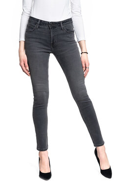 Lee Lee Jeansy ELLY Czarny Slim Fit