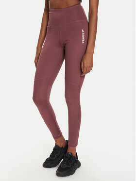 adidas adidas Leggings Terrex Multi IP6882 Rózsaszín Slim Fit
