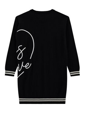 Guess Guess Sukienka dzianinowa ABITO Czarny Regular Fit