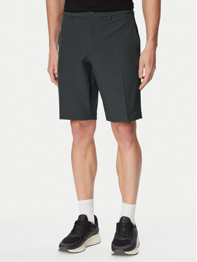 BOSS BOSS Kratke hlače iz tkanine S Commuter 10.5 Inch 50540337 Temno zelena Slim Fit