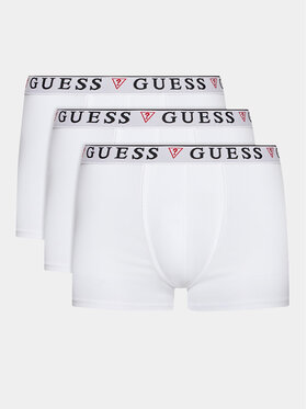 Guess Guess Комплект 3 чифта боксерки U97G01 K6YW1 Бял