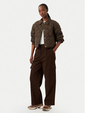 Calvin Klein Jeans Calvin Klein Jeans Pantaloni cargo LV047F623G Maro închis Relaxed Fit