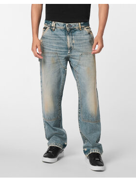 PHILIPP PLEIN PHILIPP PLEIN Jeansy 25909 Modrá Loose Fit