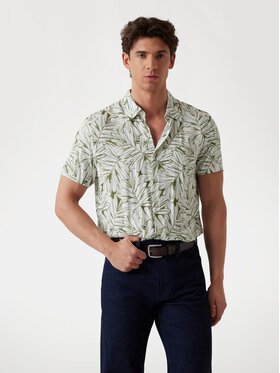 Guess Guess Koszula M5GH75WD4Z2 Biały Slim Fit