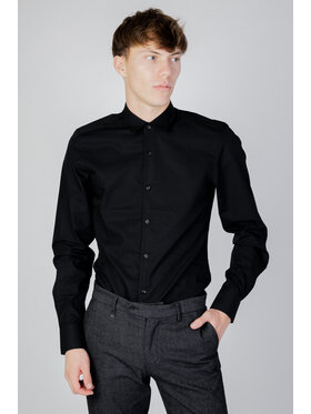 Antony Morato Antony Morato Πουκάμισο NAPOLI Μαύρο Casual Fit