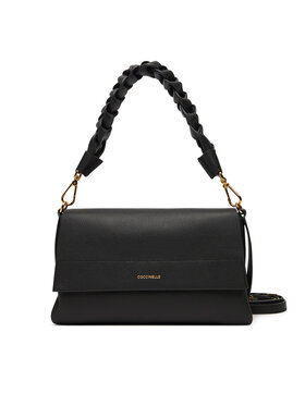 Coccinelle Coccinelle Torba BOHEME GRANA DOUBLE Crna