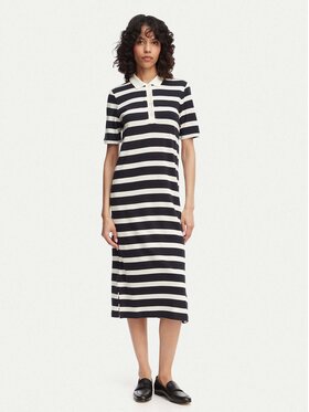 Gant Gant Kleid für den Alltag 4201428 Dunkelblau Regular Fit