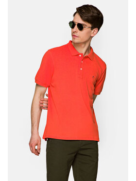 Lancerto Lancerto Polo Patrick Różowy Regular Fit