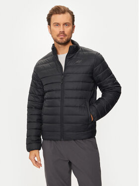4F 4F Зимно яке 4FWAW24TDJAM483 Черен Regular Fit