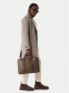 Guess Guess Brašna na notebook HMMILO P6169 Hnědá