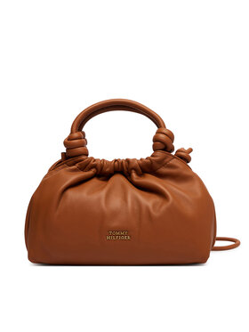 Tommy Hilfiger Tommy Hilfiger Borsetta Th Soft Leather Med Crossover AW0AW18369 Marrone
