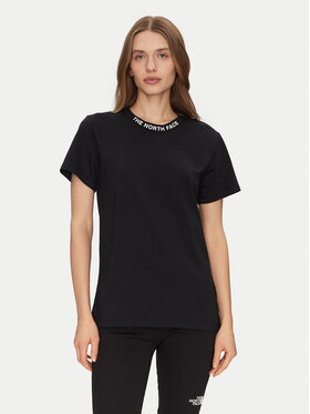 The North Face The North Face T-shirt Zumu NF0A87DJ Crna Regular Fit