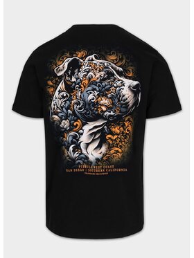 PITBULL PITBULL T-Shirt Koszulka męska TATTOO S Czarny Regular Fit