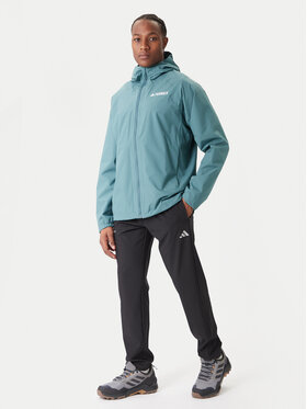 adidas adidas Яке за дъжд Terrex Multi 2L RAIN.RDY JL9774 Зелен Regular Fit