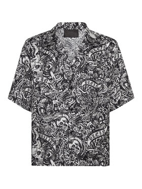PHILIPP PLEIN PHILIPP PLEIN Košeľa 19249 Čierna Regular Fit