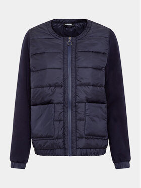 Olsen Olsen Bundy bomber 15001401 Tmavomodrá Regular Fit