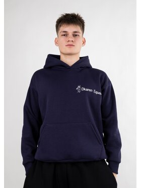 DKaren Sport DKaren Sport Bluza EQ001Men Granatowy Basic Fit