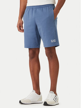 EA7 Emporio Armani EA7 Emporio Armani Pantaloni scurți sport 8NPS65 PJVRZ UB064 Albastru Regular Fit