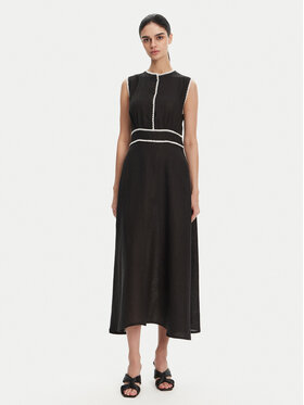 ICONA ICONA Літня сукня RP5LE007 Чорний Regular Fit