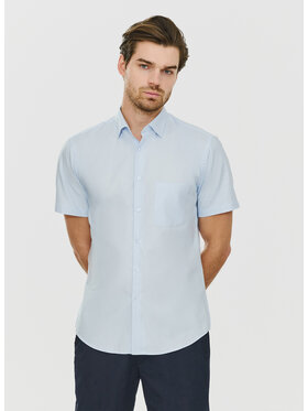 Pako Lorente Pako Lorente Koszula P24SF-1K-001 Błękitny Regular Fit