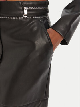 Φούστα από απομίμηση δέρματος KARL LAGERFELD φωτογραφία