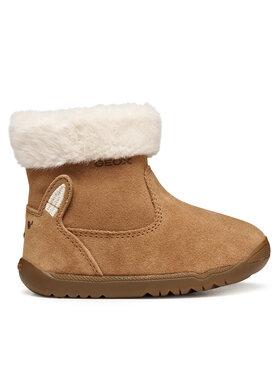 Geox Geox Kozačky B Macchia B564PA 00022 C6627 Hnědá