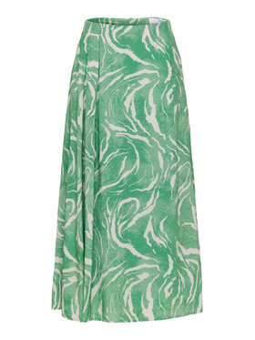 Selected Femme Selected Femme Maxi sukně 16089032 Zelená Regular Fit