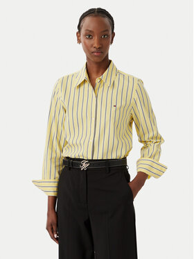 Tommy Hilfiger Tommy Hilfiger Särk Summer WW0WW51155 Kollane Regular Fit