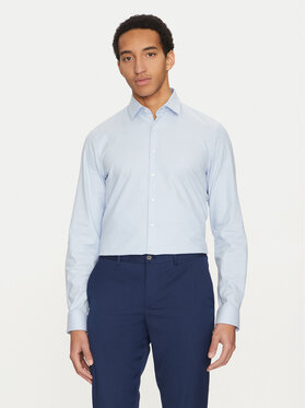 Calvin Klein Calvin Klein Cămașă K10K114307 Albastru celest Slim Fit