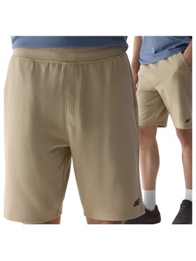 4F 4F Šortky 4FWSS25TSHOM0816-83 Hnedá Regular Fit
