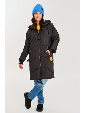 NAOKO NAOKO Zimné bundy Montreal Nightlight Čierna Regular Fit