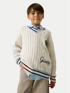 Guess Guess Kampsun L6YR14 Z0892 Kreemjas Regular Fit
