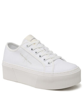 Calvin Klein Jeans Calvin Klein Jeans Кросівки Cupsole Flatform Ny Preal Wn YW0YW01221 Білий