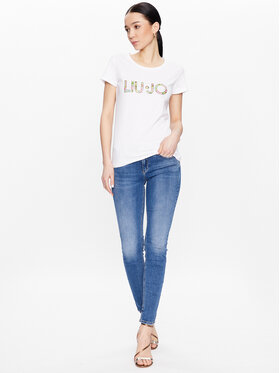 Liu Jo T-shirt VA3025 J5003 Bijela Regular Fit