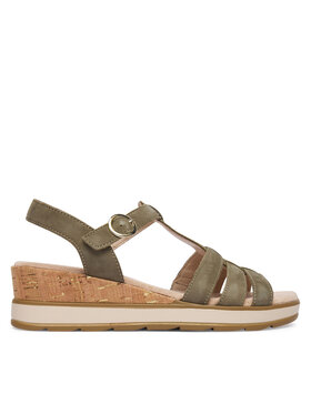 Caprice Caprice Sandały 9-28709-44 Zielony