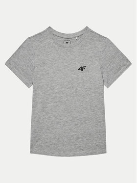 4F 4F Tricou 4FJWMM00TTSHM1626 Gri Regular Fit