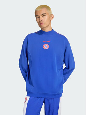 adidas adidas Bluza techniczna 172415 Niebieski Loose Fit