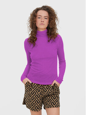 Vero Moda Vero Moda Rolák Ella 10271620 Fialová Regular Fit