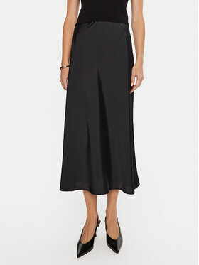 ARTIGLI ARTIGLI Midi szoknya ACGO000680 Fekete Regular Fit