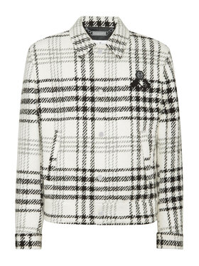 PHILIPP PLEIN PHILIPP PLEIN Giubbotto piumino 21083 Bianco Regular Fit