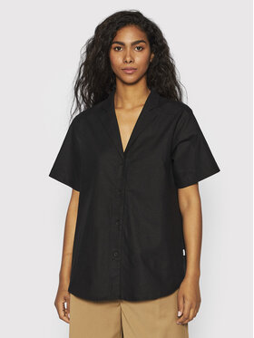 Makia Makia Srajca Sointu W61009 Črna Relaxed Fit