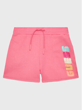 Guess Guess Sportske kratke hlače J3GD21 FL04P Ružičasta Relaxed Fit