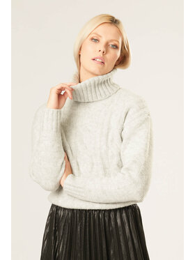 QUIOSQUE QUIOSQUE Sweter Quiosque 6NC003230 Szary Regular Fit
