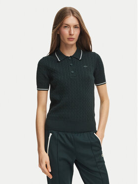 Lacoste Lacoste Polo AF0972 Zelena Regular Fit