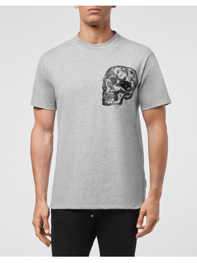 PHILIPP PLEIN PHILIPP PLEIN T-shirt 30421 Beige Regular Fit