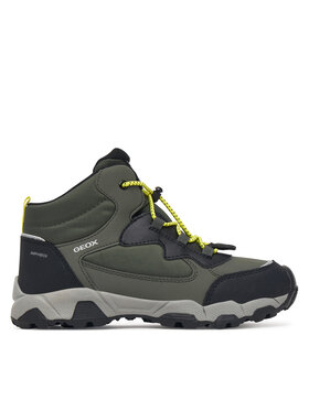Geox Geox Schnürschuhe J Magnetar Boy B Abx J463ZC 050FU C0914 S Dunkelgrün