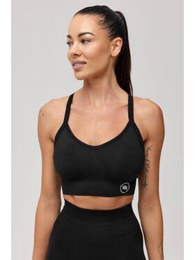 ROUGH RADICAL ROUGH RADICAL Biustonosz sportowy SEAMLESS CLASSIC SPORTS BRA Czarny