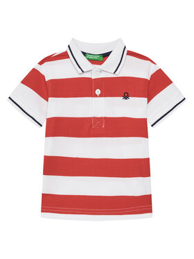 United Colors Of Benetton United Colors Of Benetton Поло 39QAG300V Червоний Regular Fit