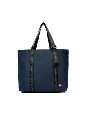 Tommy Jeans Tommy Jeans Kabelka Tjw Essential Daily Tote AW0AW15819 Tmavomodrá
