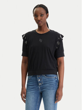 Liu Jo Sport Liu Jo Sport Särkpluus TA6030 JS923 Must Regular Fit